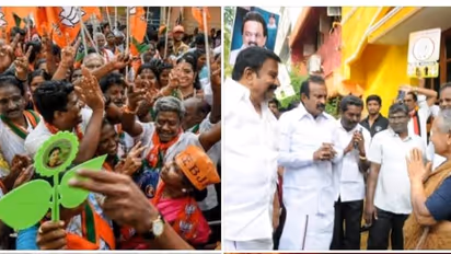 ஈரோடு இடைத்தேர்தல் பரபரப்பு புகார்..! திமுகவின் 10 பணிமனைகளுக்கு சீல் வைத்த தேர்தல் ஆணையம்