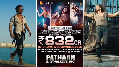 Pathaan Box Office Day 13: Shah Rukh Khan starrer mints 850 crores, breaks pre-existing records