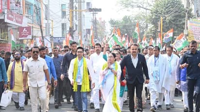 త్రిపుర ఎన్నికలు: మమతా బెనర్జీ మెగా రోడ్షో.. ఈ ప్రాంతం తనకు రెండో ఇల్లు అంటూ వ్యాఖ్యలు