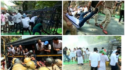 ഇന്ധന സെസിനെതിരെ അലയടിച്ച് യൂത്ത് കോൺഗ്രസ് പ്രതിഷേധം, കൊച്ചിയിലും പത്തനംതിട്ടയിലും സംഘർഷം 