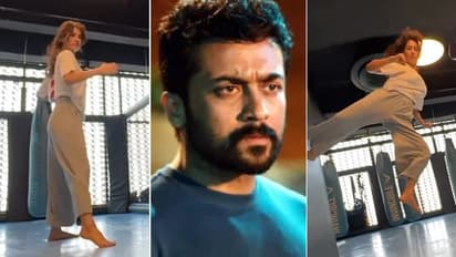 பொம்பள ஜாக்கி சானா இருப்பாங்க போல... ‘சூர்யா 42’ பட ஹீரோயினின் மிரள வைக்கும் ஸ்டண்ட் வீடியோ வைரல்