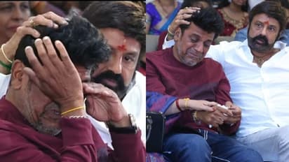 ತೆಲುಗು ಈವೆಂಟ್ನಲ್ಲಿ ಅಪ್ಪು ನೆನೆದು ಬಿಕ್ಕಿ ಬಿಕ್ಕಿ ಅತ್ತ ಶಿವಣ್ಣ; ಸಮಾಧಾನ ಮಾಡಿದ ನಟ ಬಾಲಯ್ಯ