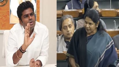 மக்களவையில் மத்திய அரசை விமர்சித்த கனிமொழி... அண்ணாமலை டிவிட்டரில் பதிலடி!!