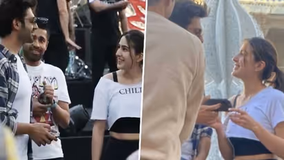 Kartik Aaryan, Sara Ali Khan spotted together on Propose Day, fans say, 'hope love has found its way back'