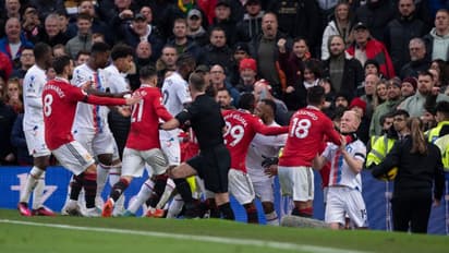 ട്രഫോര്‍ഡിലെ കൂട്ടയടി കാസിയുടെ ചുവപ്പ് കാര്‍ഡില്‍ നില്‍ക്കില്ല, ടീമുകള്‍ക്കെതിരെ കൂടുതല്‍ നടപടിക്ക് സാധ്യത