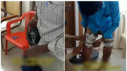  അടിവസ്ത്രത്തിൽ അഞ്ച് കിലോ​ഗ്രാം ഭാരമുള്ള കല്ലുകളുമായി അഭിമുഖത്തിന് പോകുന്ന ഉദ്യോ​ഗാർത്ഥികൾ; കാരണമുണ്ട് !