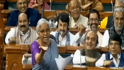 ಡೆಟಾಲ್‌ನಿಂದ ಮುಖ ತೊಳೆಯಿರಿ: ಕಾಂಗ್ರೆಸ್‌ಗೆ ನಿರ್ಮಲಾ ಸೀತಾರಾಮನ್‌ ಚಾಟಿ