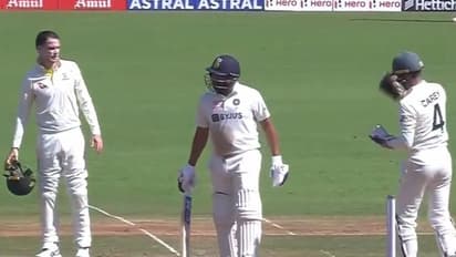 'അവന് ശരിക്കും പ്രാന്താണ്', സ്റ്റീവ് സ്മിത്തിനെക്കുറിച്ച് രോഹിത് ശര്മയുടെ സംഭാഷണം സ്റ്റംപ് മൈക്കില്-വീഡിയോ