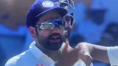 'എന്താണ് നിങ്ങള് കാണിക്കുന്നത്'; ഡിആര്എസിനിടെ കലിപ്പ് പിടിച്ച് രോഹിത് ശര്മ്മ- വീഡിയോ