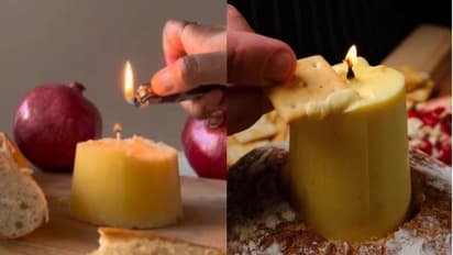 ഇത് കഴിക്കാന് കഴിയുന്ന മെഴുകുതിരി; വൈറലായി വീഡിയോ