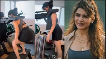 సమంత హెల్త్ అప్‌డేట్‌.. రోజుకి నాలుగు గంటలు కొత్త ట్రీట్‌మెంట్‌.. సామ్‌ వర్కౌట్‌ వీడియో వైరల్‌ 