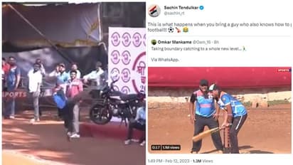 ಇಂಥ ಕ್ಯಾಚ್ ಹಿಡಿಯೋಕೆ ಕ್ರಿಕೆಟ್ ಜೊತೆ ಫುಟ್ಬಾಲ್ ಕೂಡ ಗೊತ್ತಿರ್ಬೇಕು ಎಂದು ಸಚಿನ್ ಹೇಳಿದ್ದೇಕೆ?