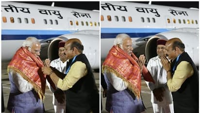 ಏರ್‌ ಶೋ ಉದ್ಘಾಟನೆ, ಬೆಂಗಳೂರಿಗೆ ಆಗಮಿಸಿದ ಪ್ರಧಾನಿ ನರೇಂದ್ರ ಮೋದಿ!