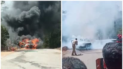    ഒരാഴ്ചയ്ക്കിടെ വയനാട്ടില്‍ കത്തിയമര്‍ന്നത് മൂന്ന് കാറുകള്‍; അന്തരീക്ഷത്തിലെ ഉയർന്ന ചൂടും അപകടകാരണം?