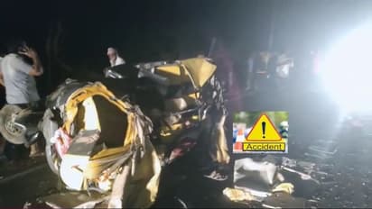 Accident: ಮದುವೆ ಮುಗುಸಿ ಮನೆಗೆ ಹೊರಟಿದ್ದ ಮಿನಿ ಬಸ್ ಡಿಕ್ಕಿ: ಆಟೋದಲ್ಲಿದ್ದ ಮೂವರು ಸಾವು