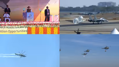 'പുതിയ ഇന്ത്യ ഉയരങ്ങളിൽ എത്തുന്ന കാഴ്ച'; വ്യോമയാന പ്രദർശനമായ എയ്റോ ഇന്ത്യ ഷോയ്ക്ക് ബംഗളൂരുവില്‍ തുടക്കം 