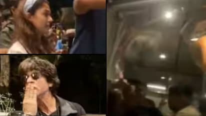 നയന്‍സിന് ഷാരൂഖിന്‍റെ 'ഗുഡ് ബൈ കിസ്' - വൈറലായി വീഡിയോ