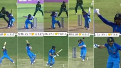 అచ్చం కోహ్లీ మాదిరే..  మెల్‌బోర్న్ మ్యాజిక్‌ను రీక్రియేట్ చేసిన  జెమీమా..  రెండుసార్లూ పాక్ కు తప్పని పరాభవం..