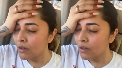 స్టార్ యాంకర్ అనసూయ అలా తల పట్టేసుకున్నారేంటీ? ఇంతకీ ఏమైందంటే?