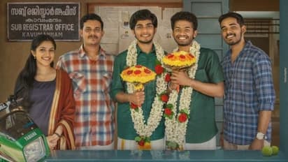 മാലയിട്ട് മാത്യു തോമസും നസ്‍ലിനും; വാലന്‍റൈന്‍ ദിനത്തില്‍ '18 +' ഫസ്റ്റ് ലുക്ക് പുറത്തുവിട്ട് അണിയറക്കാര്‍