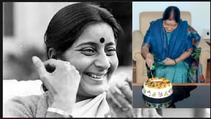 ಸುಷ್ಮಾ ಸ್ವರಾಜ್ ಹುಟ್ಟುಹಬ್ಬ: ಹಳೆ ಫೋಟೋ ಪೋಸ್ಟ್ ಮಾಡಿ ಅಮ್ಮನ ನೆನೆದ ಅಪ್ಪ ಮಗಳು