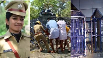 ആവേശം മൂത്ത് ബാരിക്കേഡ് തല്ലിത്തകര്‍ത്തു; യൂത്ത് കോണ്‍ഗ്രസുകാര്‍ക്ക് എട്ടിന്‍റെ പണികൊടുത്ത് എസ്പി ചൈത്ര തെരേസ