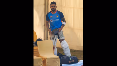 IND vs AUS 2022-23, 2nd Test: Virat Kohli sweats out against spinners on a roughed-up track