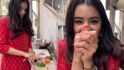 పొరపాటున వేలు కట్ చేసుకున్న హీరోయిన్ మాళవిక శర్మ, వైరల్ అవుతున్ననెటిజన్ కామెంట్స్