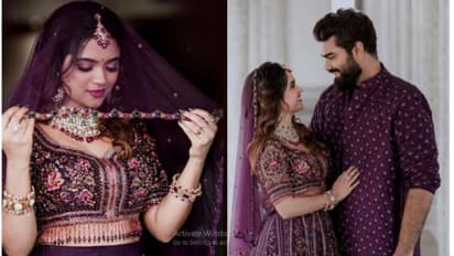 വെറുമൊരു ലെഹങ്കയല്ല ; വിവാഹ നിശ്ചയത്തിന് ആരതി ധരിച്ച വസ്ത്രത്തിന് ഒരു പ്രത്യേകതയുണ്ട്