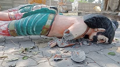 பெரம்பலூரில் சாமி சிலைகள் உடைப்பு; காவல் துறை விசாரணை