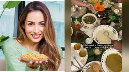 മലൈകയ്ക്ക് സുഹൃത്തിന്റെ വക ഹോംലി ഫുഡ് ട്രീറ്റ്; ചിത്രം