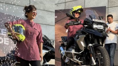 அஜித்துடன் நடிச்சதுக்கே இப்படி ஒரு மாற்றமா? BMW பைக் வாங்கி ரைடு போக தயாரான மஞ்சு வாரியர்..!