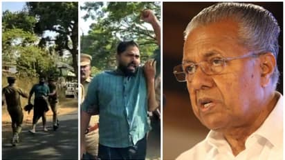 പാലക്കാട്ട് മുഖ്യമന്ത്രിക്ക് നേരെ കരിങ്കൊടി, യൂത്ത് കോൺഗ്രസ് പ്രവർത്തകൻ അറസ്റ്റിൽ