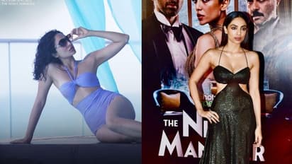 నాగచైతన్య ప్రియురాలి హాట్  హాట్ ఫోజులు.. ఘటు సొగసులతో సెగలు పుట్టిస్తున్న శోభిత ధూళిపాళ..