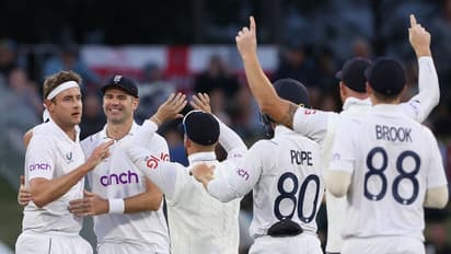 ஆண்டர்சன் - பிராட் வேகத்தை சமாளிக்க முடியாமல் சரணடைந்த நியூசிலாந்து.! முதல் டெஸ்ட்டில் இங்கிலாந்து அபார வெற்றி