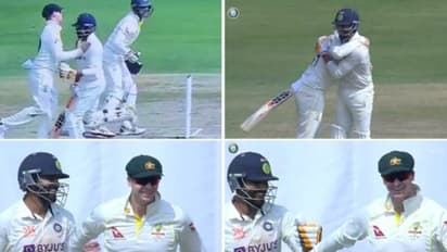 കൂട്ടിയിടിക്കൊടുവില് ആലിംഗനം ചെയ്ത്, കൈകൊടുത്ത് പിരിഞ്ഞ് ജഡേജയും സ്മിത്തും- വീഡിയോ