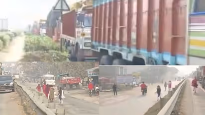 ದಿಢೀರ್ ಟ್ರಾಫಿಕ್ ಜಾಮ್:  2 ಕಿ ಮೀ ಓಡಿ ಪರೀಕ್ಷಾ ಕೇಂದ್ರ ಸೇರಿದ ವಿದ್ಯಾರ್ಥಿಗಳು