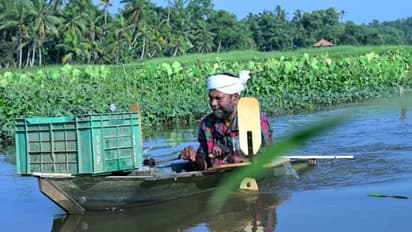 തുടങ്ങിയത് തമാശയ്ക്ക് പിന്നീട് കാര്യമായി, സ്വയം നിര്മ്മിച്ച ചെറുബോട്ടില് കായലിന്റെ രക്ഷകനായി ബിനു