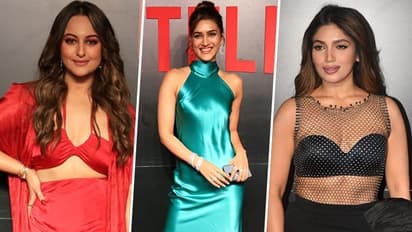 Sonakshi Sinha, Aditi Rao, Kriti Sanon, Bhumi Pednekar arrive in style for star-studded bash