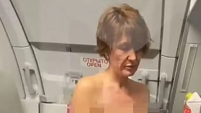 ಪಾನಮತ್ತ ಮಹಿಳೆಯಿಂದ ವಿಮಾನದಲ್ಲಿ ಪ್ರಯಾಣಿಕರಿಗೆ ಬೆತ್ತಲೆ ಭಾಗ್ಯ