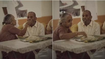 భర్త మీద భార్య ప్రేమ.. నెట్టింట వైరల్ వీడియో..!