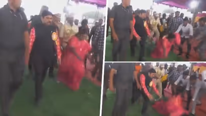 Telangana Governor Tamilisai Soundarajan falls at hybrid rocket launch event in TN; video goes viral