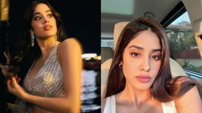 కొంచెం ఫ్రెష్ కొంచెం మెస్... జాన్వీ కపూర్ డే అలా గడిచిందట, ఇంటర్నెట్ ని ఊపేస్తున్న ఫోటోలు!