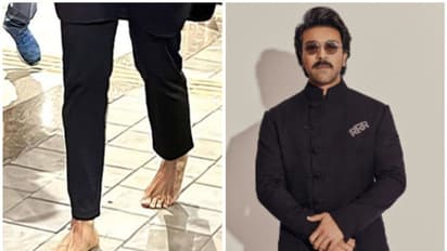 ഓസ്കാര് അവാര്ഡ് നിശയ്ക്ക് 'നഗ്നപാദനായി' പുറപ്പെട്ട് രാം ചരണ്: കാരണം ഇതാണ്