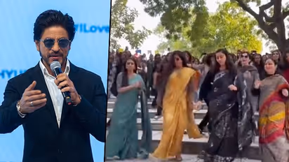 Shah Rukh Khan posted video of DU Professors dancing to Jhoome Jo, fans hail, 'Pathaan craze taking over'
