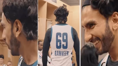 Ranveer Singh gets trolled for showing off his rap skills in NBA locker room netizens say STOP embarrassing