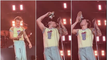 Harry Styles: ಶೂನಲ್ಲಿ ನೀರು ಕುಡಿದ ಖ್ಯಾತ ಗಾಯಕ; ಅಸಹ್ಯ ಎಂದ ನೆಟ್ಟಿಗರು, ವಿಡಿಯೋ ವೈರಲ್ 