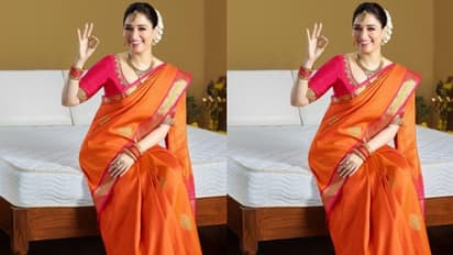 SureRest మ్యాట్రెస్ బ్రాండ్ అంబాసిడర్గా తమన్నా.. పట్టుచీరలో మెరిసిపోతున్న మిల్క్ బ్యూటీ!