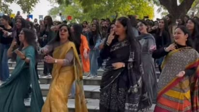 ജൂമേ ജോ പത്താന് ചുവടുവച്ച് ഒരു കൂട്ടം അധ്യാപകർ ; വീഡിയോ കാണാം