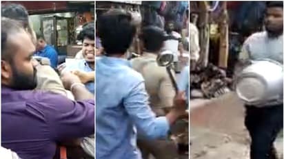 മന്ത്രിയെ കരിങ്കൊടി കാണിക്കാനെത്തി; ബക്കറ്റും തവിയുമെടുത്ത് യൂത്ത് കോൺഗ്രസുകാരെ തല്ലി ഡിവൈഎഫ്ഐ പ്രവർത്തകർ